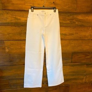 Issac Mizrahi Live Ponte Knit Full Leg Pants